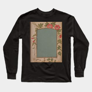 Vintage Photo Album Page Template - 5 Long Sleeve T-Shirt